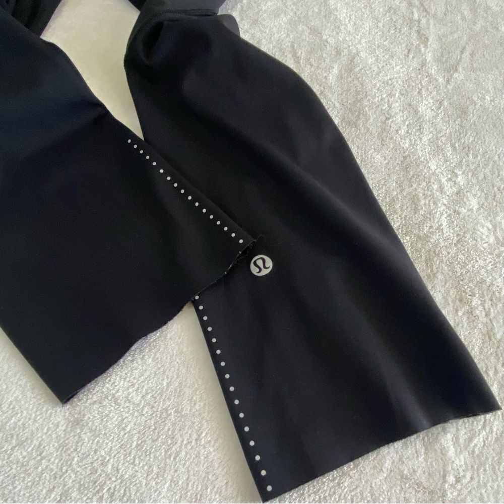 LULULEMON FAST & FREE CROP II NULUX 19” - Picture 3 of 8